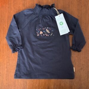 🫐3/$30 NWT Noppies Organic Navy Blue Newborn Dress (TWO AVAILABLE)